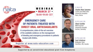 Emergency care of patients treated with direct oral anticoagulants